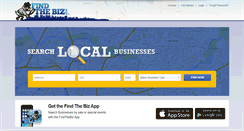 Desktop Screenshot of findthebiz.com